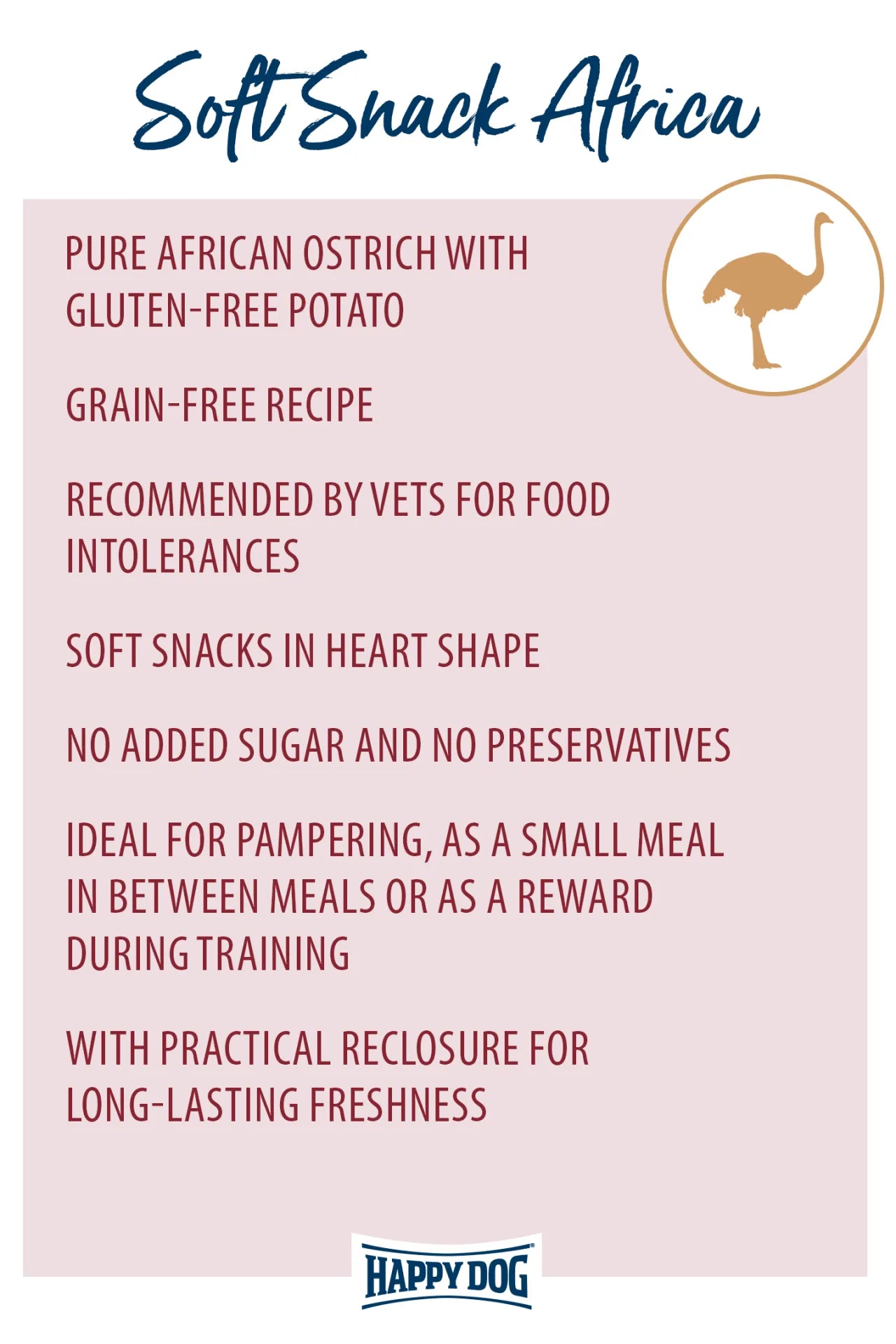 HAPPY DOG SOFT SNACK AFRICA