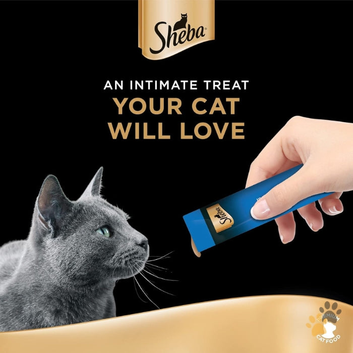 SHEBA MELTY TUNA FLAVOR CAT WET CREAMY TREATS