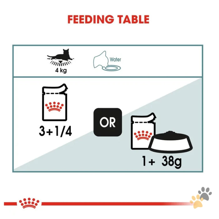 ROYAL CANIN FELINE CARE NUTRITION HAIRBALL GRAVY WET FOOD
