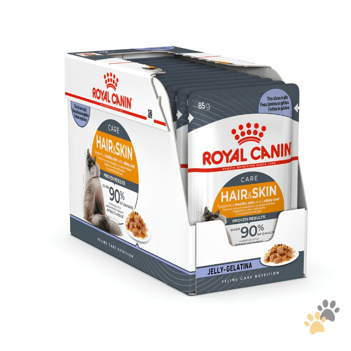ROYAL CANIN FELINE CARE NUTRITION HAIR & SKIN JELLY (INTENSE BEAUTY)