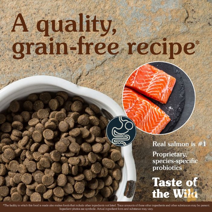 TASTE OF THE WILD PACIFIC STREAM CANINE RECIPE WITH SMOKED SALMON