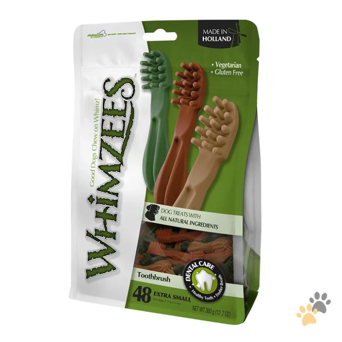 WHIMZEES TOOTHBRUSH STAR DOG TREATS