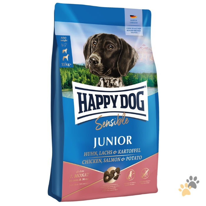 HAPPY DOG SENSIBLE JUNIOR LACHS & KARTOFFEL