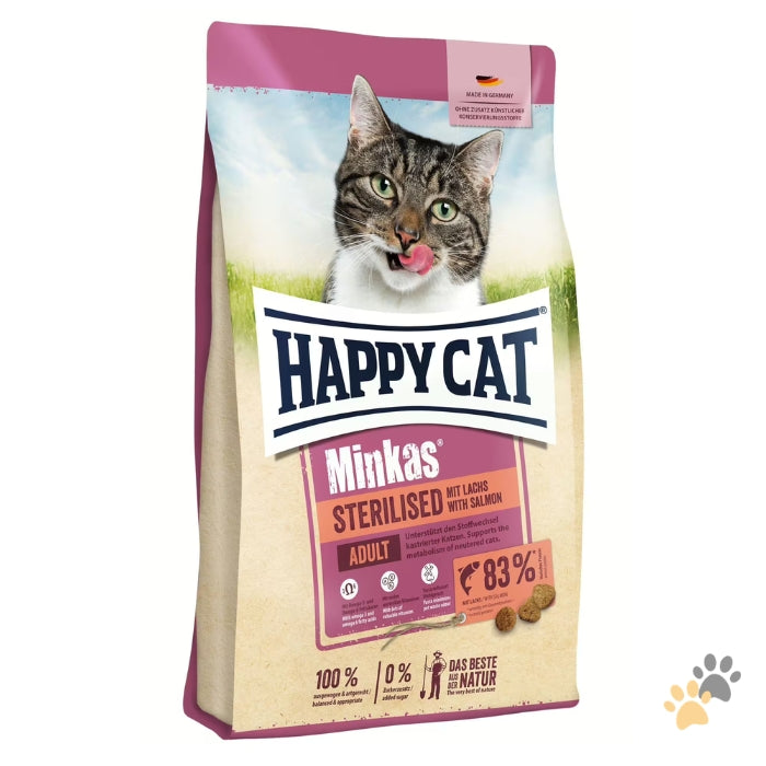HAPPY CAT MINKAS STERILISED SALMON