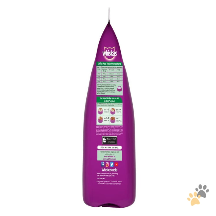WHISKAS ADULT 1+ YEAR TUNA DRY CAT FOOD