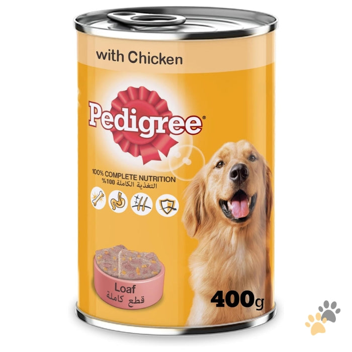 PEDIGREE CHICKEN IN LOAF WET DOG FOOD