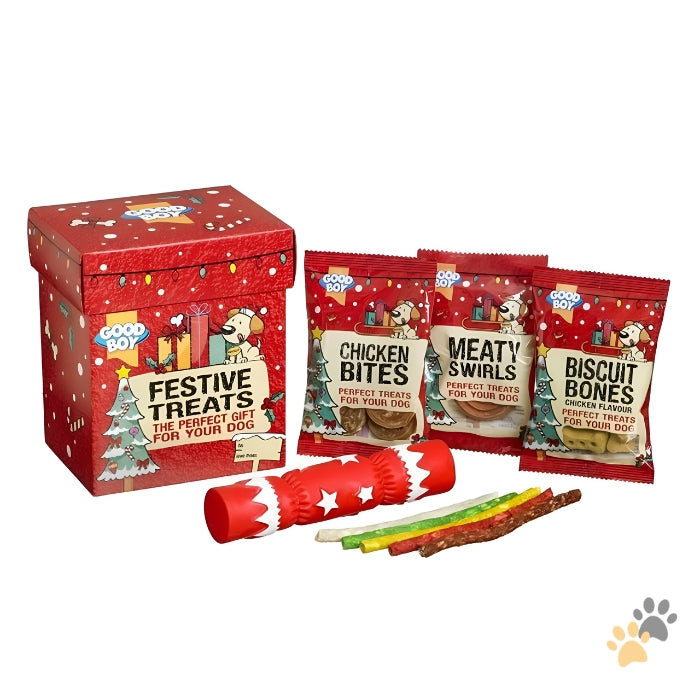 GOOD BOY ARMITAGE CHRISTMAS PACK DOG CHEWY TREATS