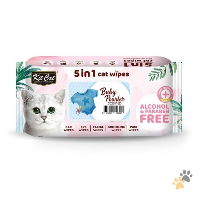 KIT CAT 5 IN 1 CAT WIPES
