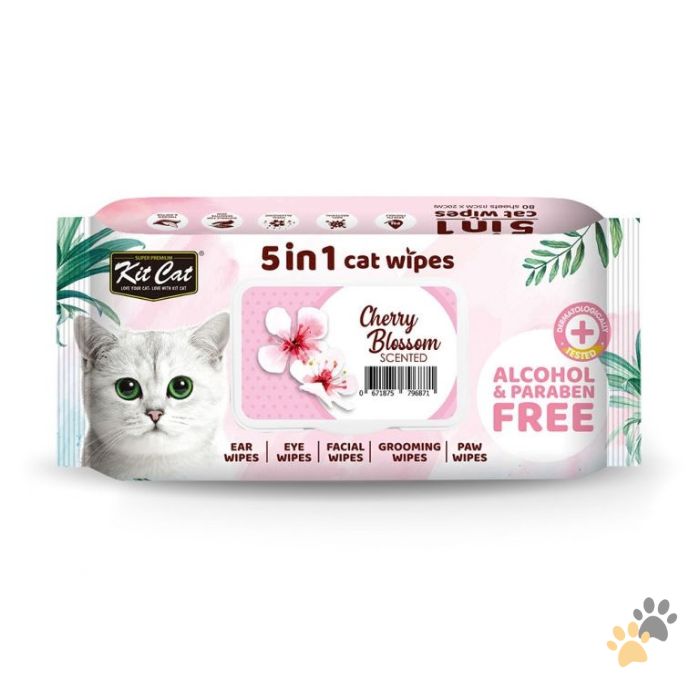 KIT CAT 5 IN 1 CAT WIPES