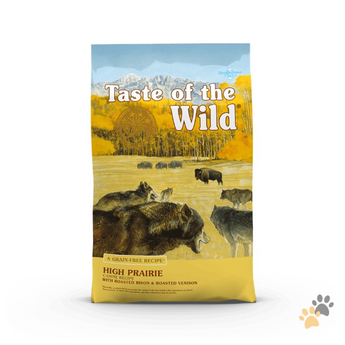 TASTE OF THE WILD HIGH PRAIRIE CANINE RECIPE WITH ROASTED BISON & ROASTED VENISON