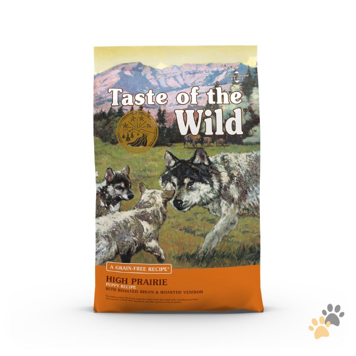 TASTE OF THE WILD HIGH PRAIRIE PUPPY RECIPE WITH ROASTED BISON & ROASTED VENISON
