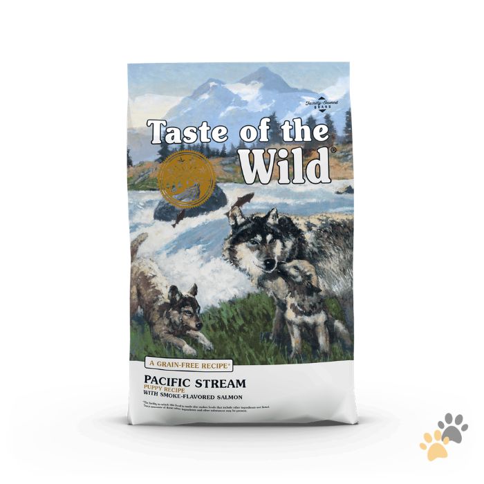 TASTE OF THE WILD PACIFIC STREAM PUPPY RECIPE WITH SMOKED SALMON
