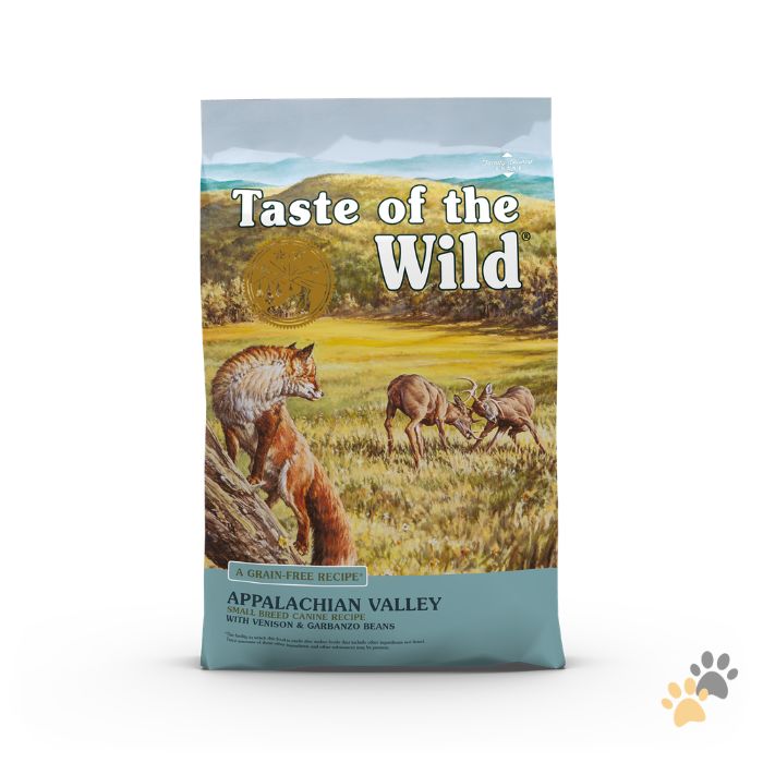 TASTE OF THE WILD APPALACHIAN VALLEY SMALL BREED CANINE RECIPE WITH VENISON & GARBANZO BEANS