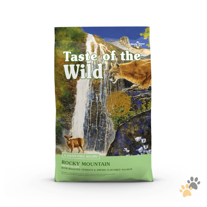 TASTE OF THE WILD ROCKY MOUNTAIN FELINE RECIPE WITH ROASTED VENISON & SMOKED SALMON DRY CAT FOOD