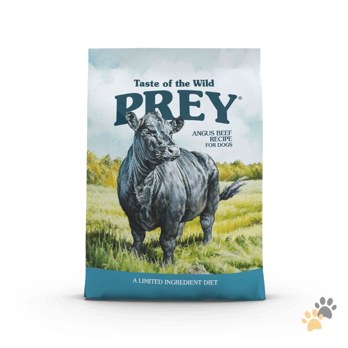TASTE OF THE WILD PREY ANGUS BEEF FORMULA FOR DOG WITH LIMITED INGREDIENTS