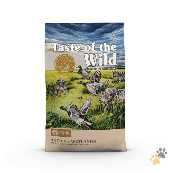 TASTE OF THE WILD ANCIENT WETLANDS CANINE RECIPE WITH ROASTED FOWL DRY DOG FOOD