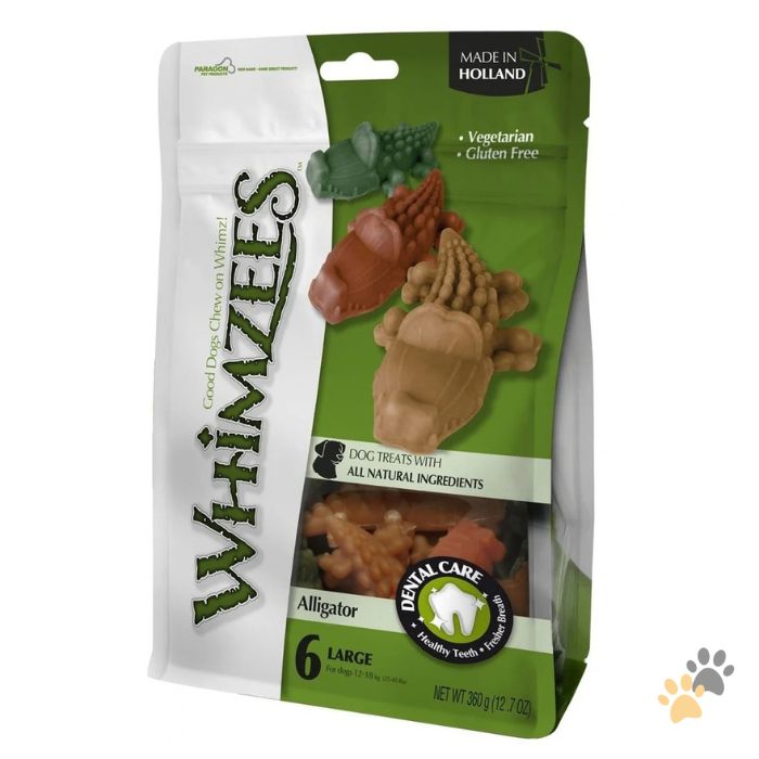WHIMZEES ALLIGATOR DENTAL DOG CHEWS