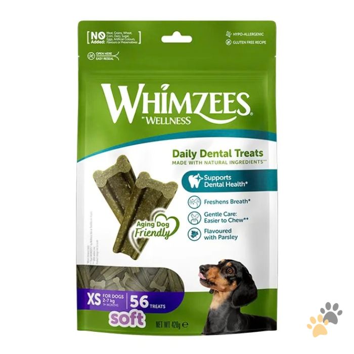 WHIMZEES SOFT DAILY DENTAL DOG TREATS VALUE BAG