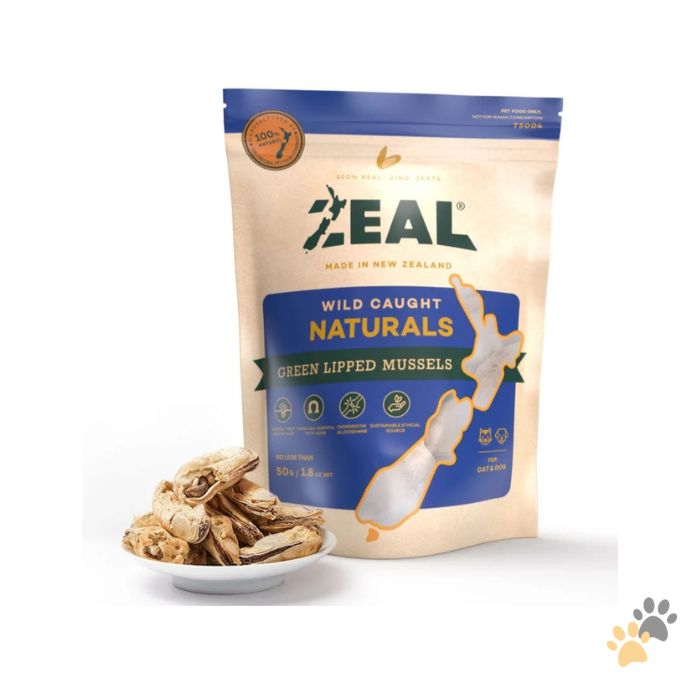 ZEAL WILD CAUGHT GREEN LIPPED MUSSELS PET TREATS