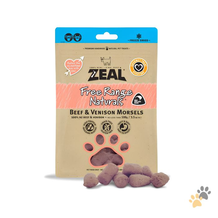 ZEAL FREE RANGE NATURALS MORSELS DOG TREATS