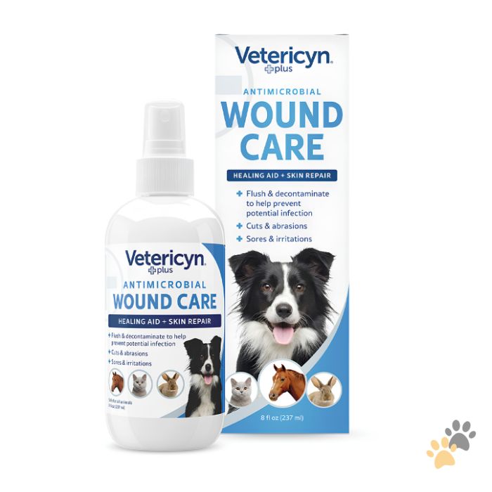 VETERICYN PLUS ANTIMICROBIAL ALL ANIMAL WOUND AND SKIN CARE SPRAY