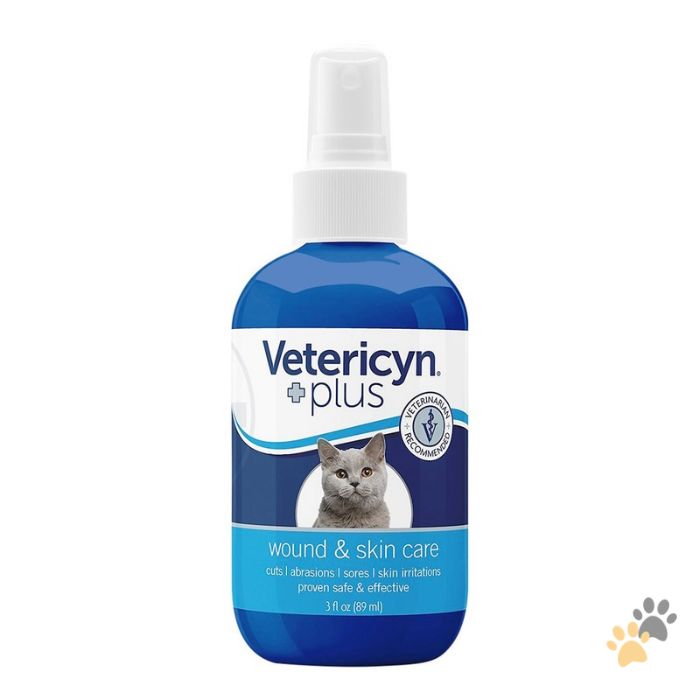 VETERICYN PLUS FELINE ANTIMICROBIAL CAT WOUND & SKIN SPRAY