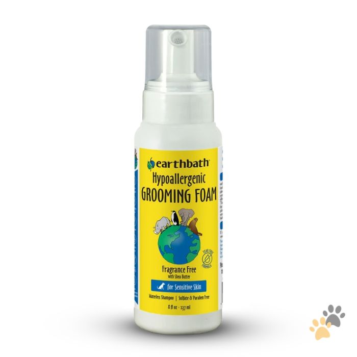 EARTHBATH HYPOALLERGENIC FRAGRANCE FREE GROOMING FOAM