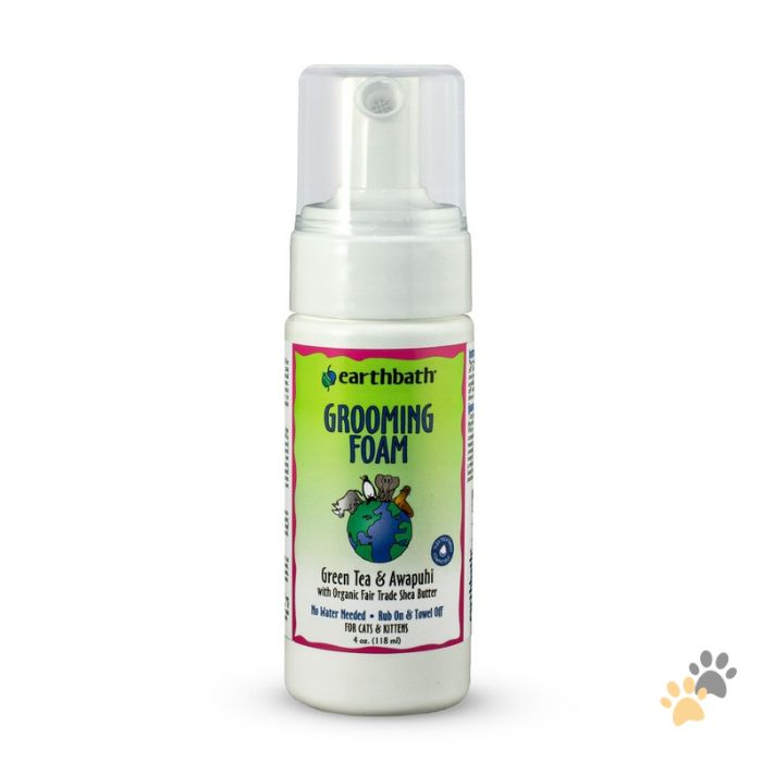 EARTHBATH WATERLESS GROOMING FOAM FOR CATS & KITTENS
