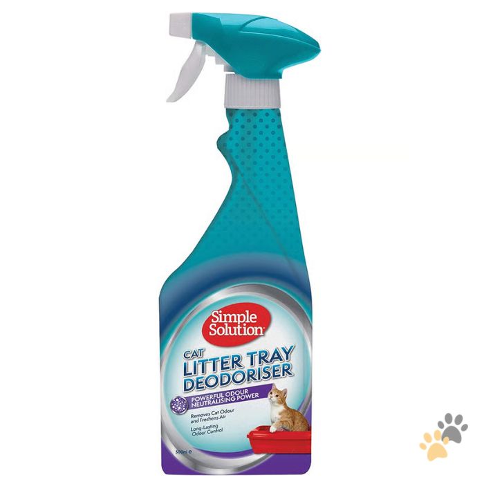 SIMPLE SOLUTION CAT LITTER TRAY DEODORISER SPRAY