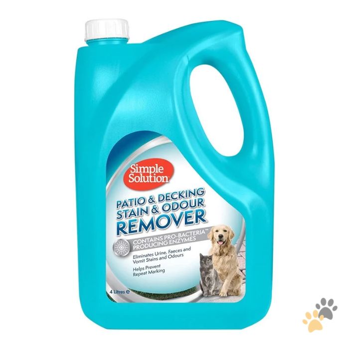 SIMPLE SOLUTION PATIO AND DECKING PET STAIN AND ODOUR REMOVER