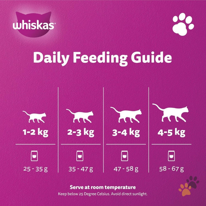 WHISKAS SKIN & COAT ADULT DRY CAT FOOD