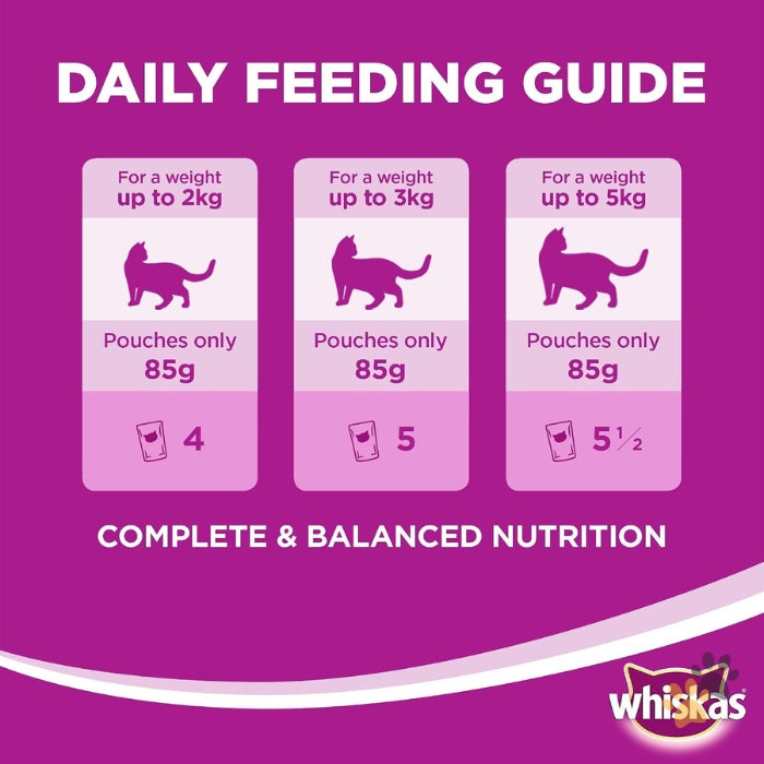 WHISKAS BEEF IN GRAVY