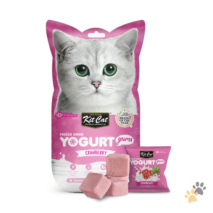 KIT CAT FREEZE DRIED YOGURT YUMS