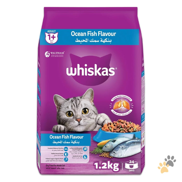 WHISKAS OCEAN FISH DRY CAT FOOD