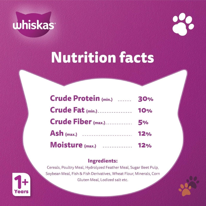 WHISKAS OCEAN FISH DRY CAT FOOD