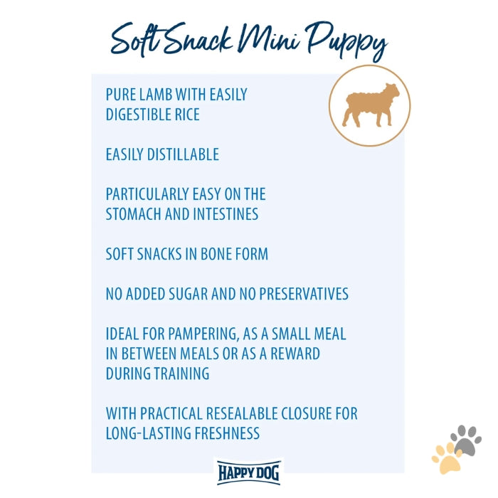 HAPPY DOG SOFT SNACK MINI PUPPY