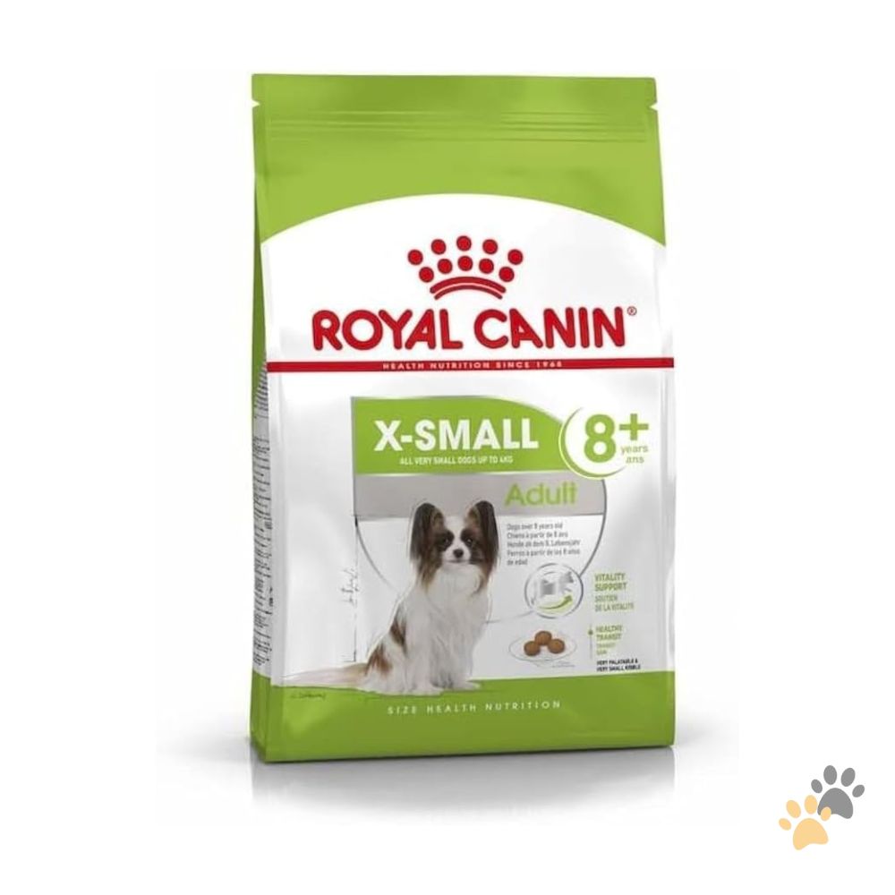 ROYAL CANIN XS ADULT 8+ DRY DOG FOOD