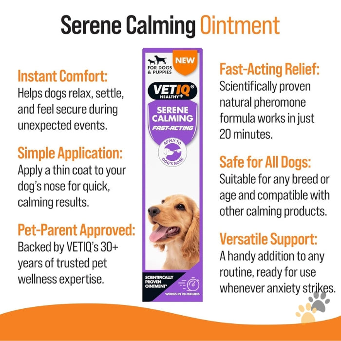 VETIQ SERENE CALMING DOG OINTMENT