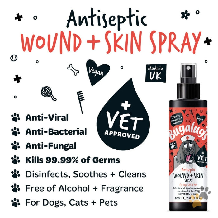 BUGALUGS ANTISEPTIC WOUND SKIN SPRAY