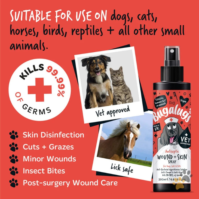 BUGALUGS ANTISEPTIC WOUND SKIN SPRAY