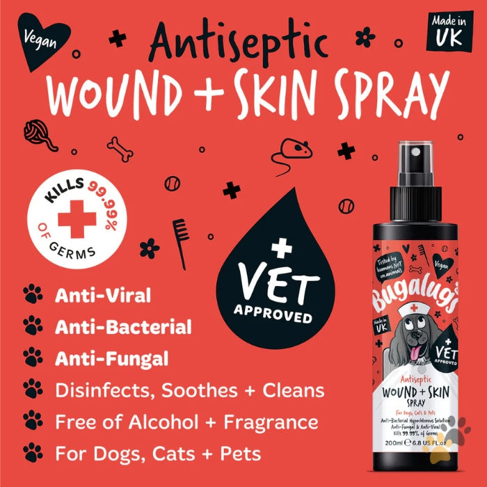 BUGALUGS ANTISEPTIC WOUND SKIN SPRAY