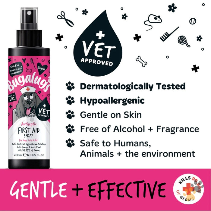 BUGALUGS ANTISEPTIC FIRST AID SPRAY