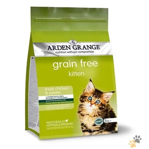 Arden Grange Grain Free Dry Kitten Food - 2 Kg - Cat Food