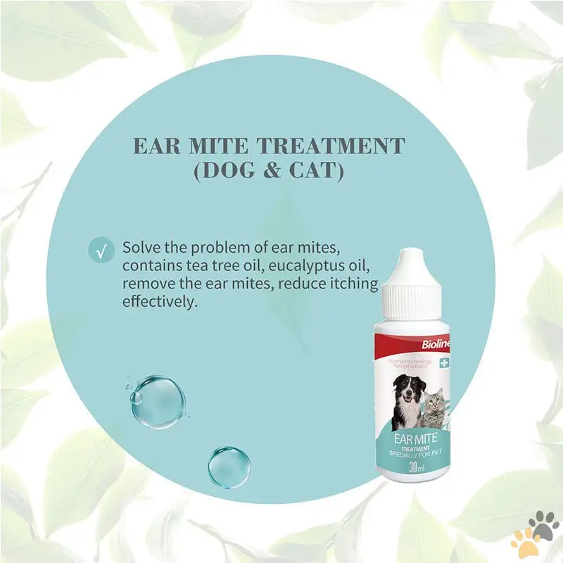 Bioline Ear Mite Treatment - Health & Wellness