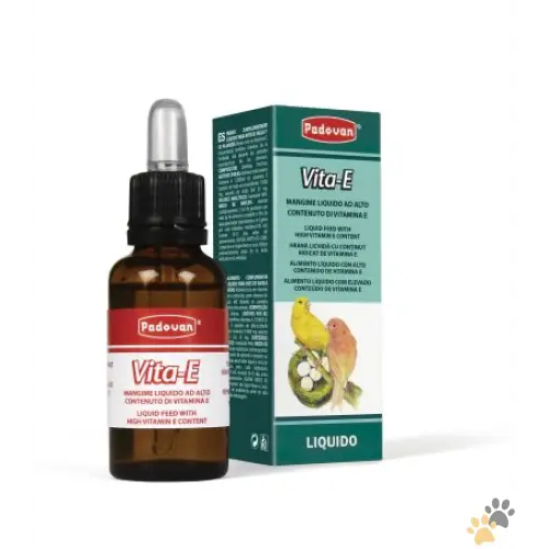 Padovan Vita-e Liquid Vitamin e Supplement for Birds | my Pet Shop
