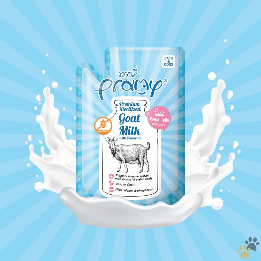 Pramy Premium Sterilized Goat Milk with Colostrum - Original - Health & Wellness
