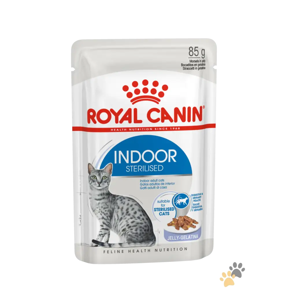 Royal Canin Feline Health Nutrition Indoor Jelly Cat Wet Food - 12x85g - Cat Food
