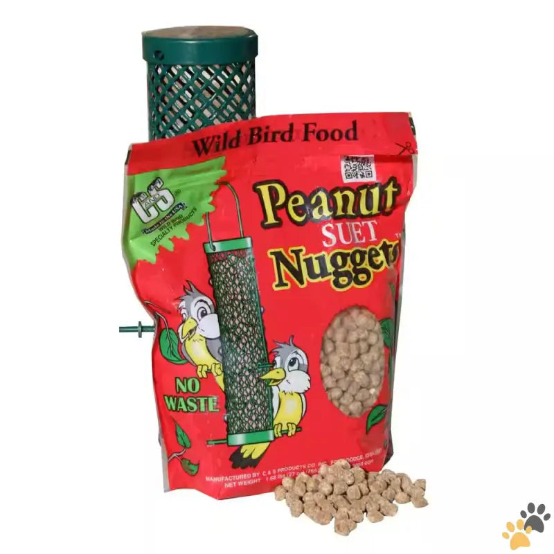 Peanut Flavored Suet Nuggets - 1.7 Lb. Wild Bird Peanut Flavored Suet Nuggets.