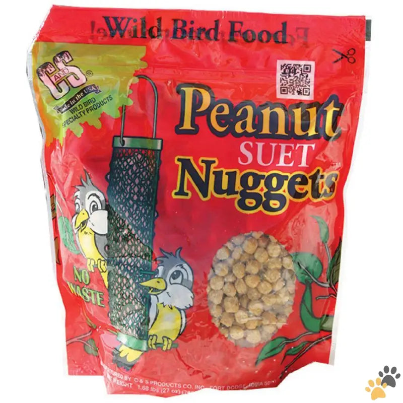 Peanut Flavored Suet Nuggets - 1.7 Lb. Wild Bird Peanut Flavored Suet Nuggets.