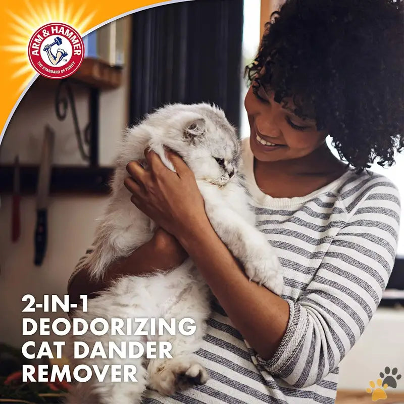 Arm & Hammer Cat Dander Shampoo - Lavender Chamomile / 20 Fl Oz (pack of 1) - 2-in-1 Deodorizing & Dander Reducing